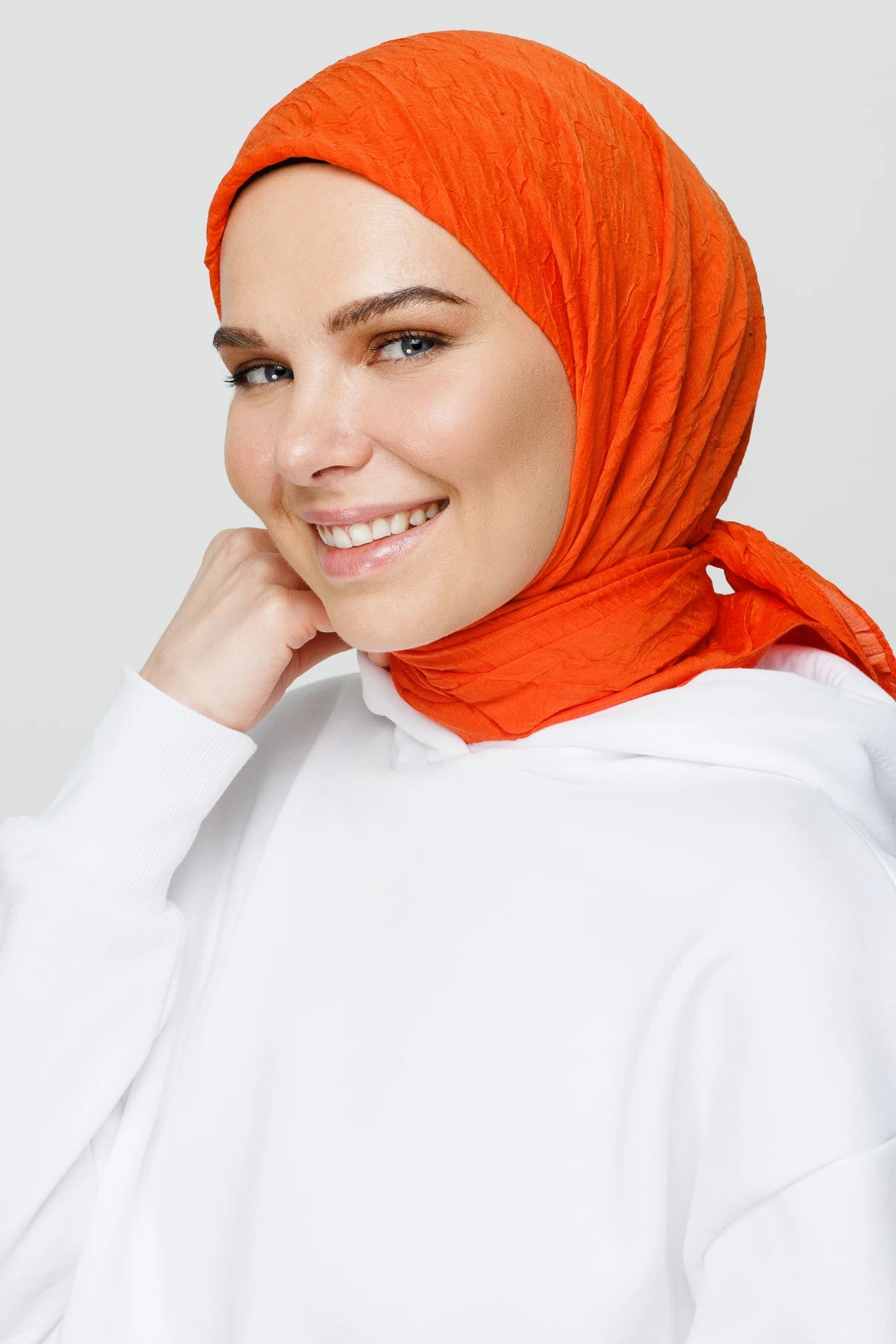 Bambu Eşarp - Turuncu