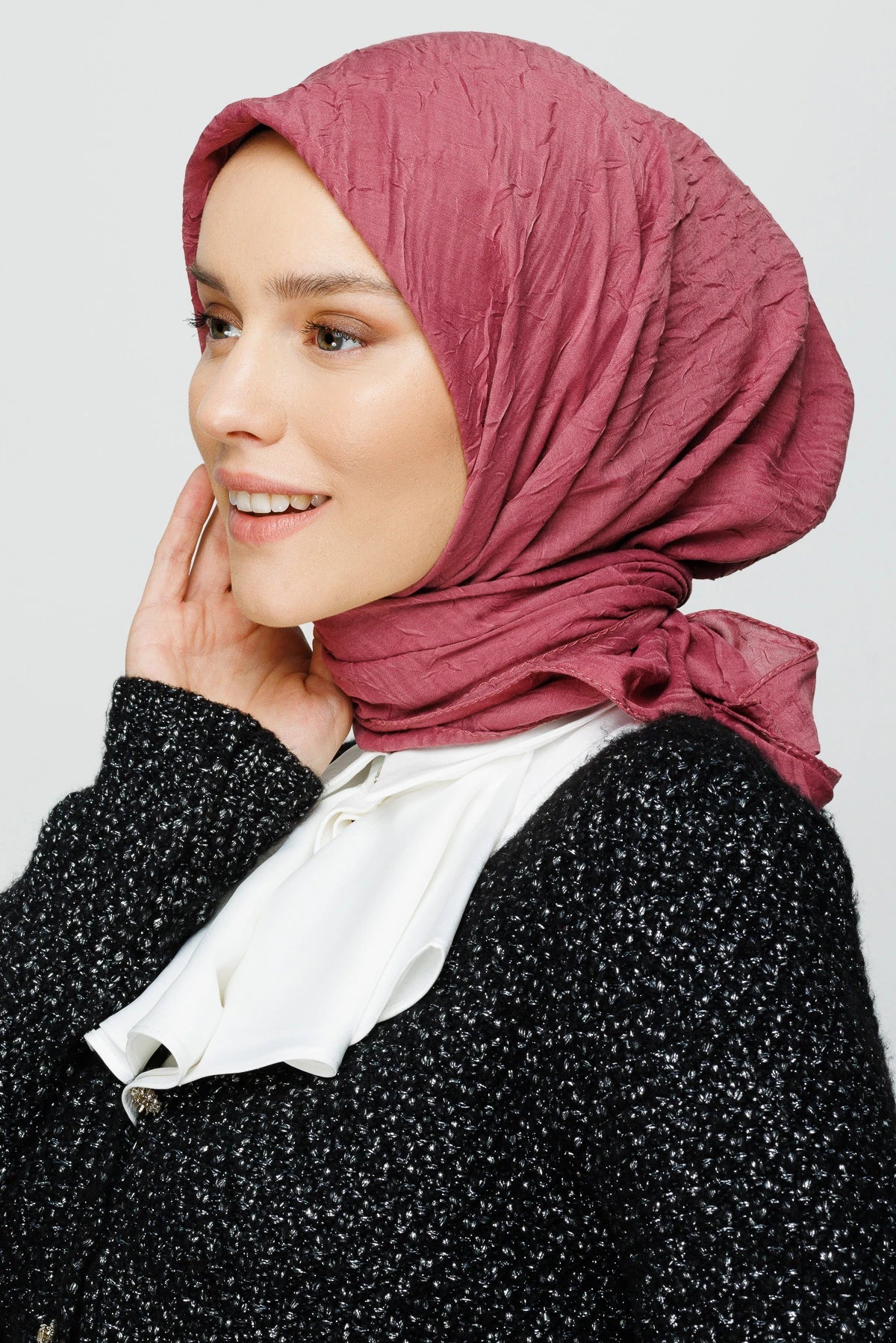 Bambu Eşarp - Gül Kurusu