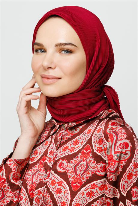Pilise Eşarp - Bordo