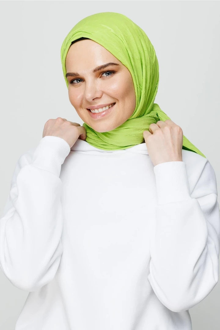 Bambu Şal - Fıstık Yeşili