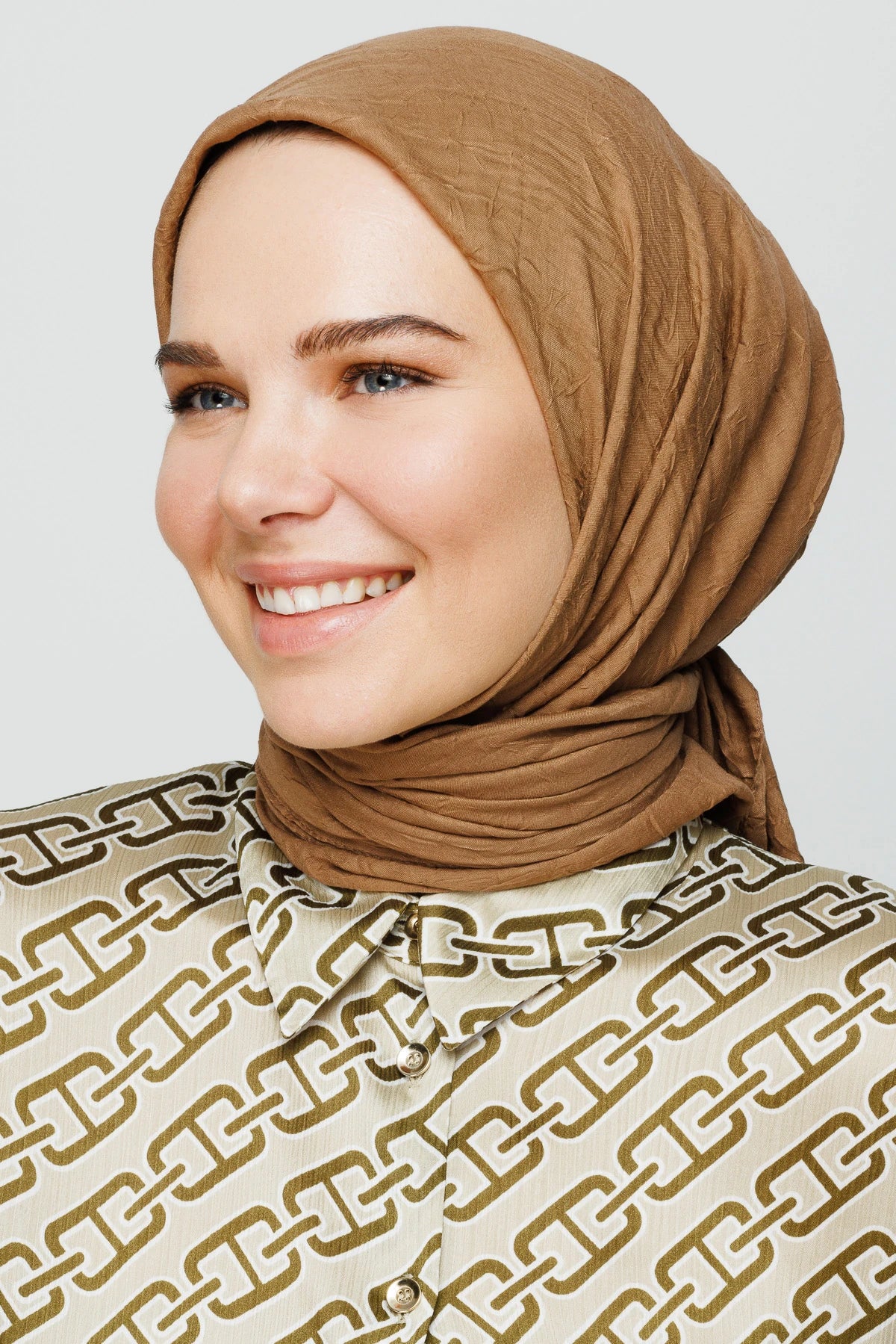 Bambu Eşarp - Ceviz