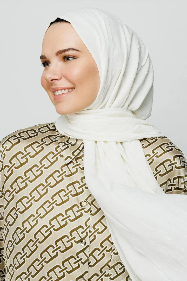 Bambu Şal - Ekru