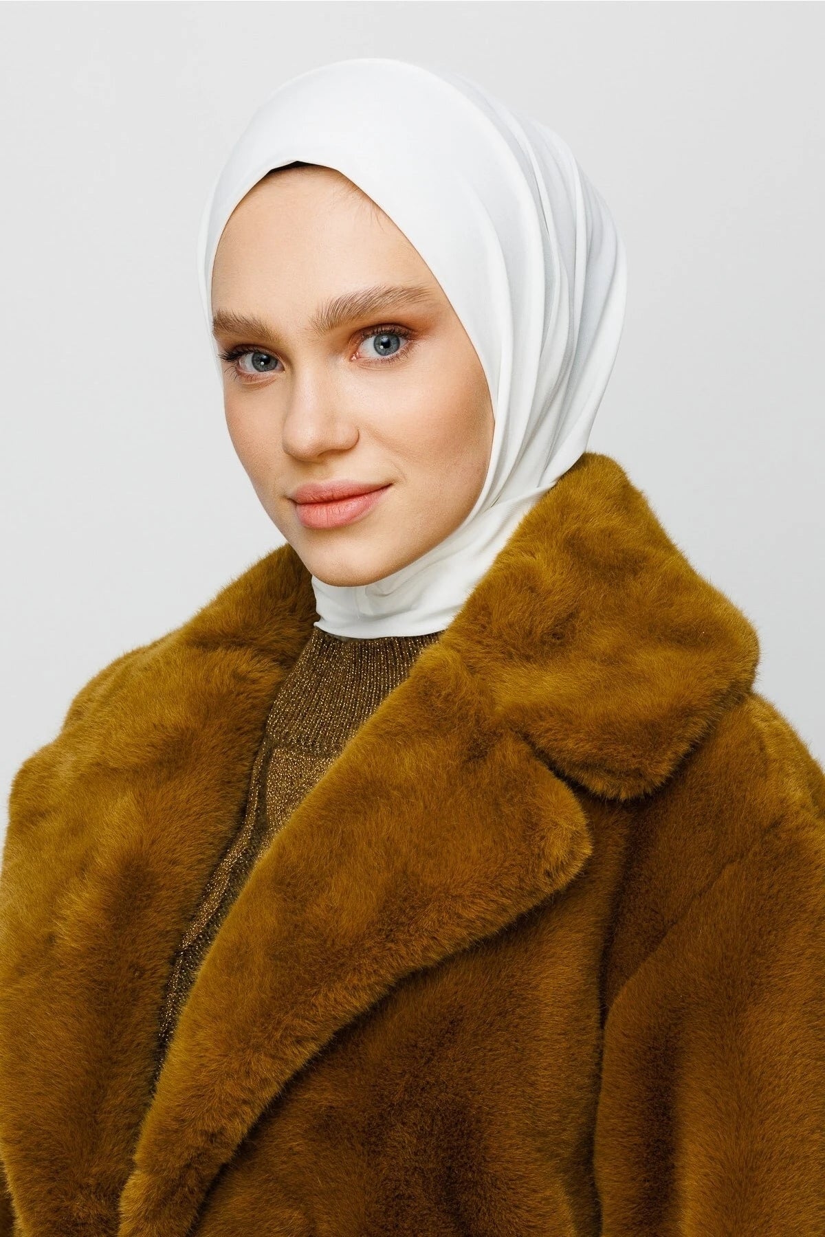 Hazır Şal - Ekru