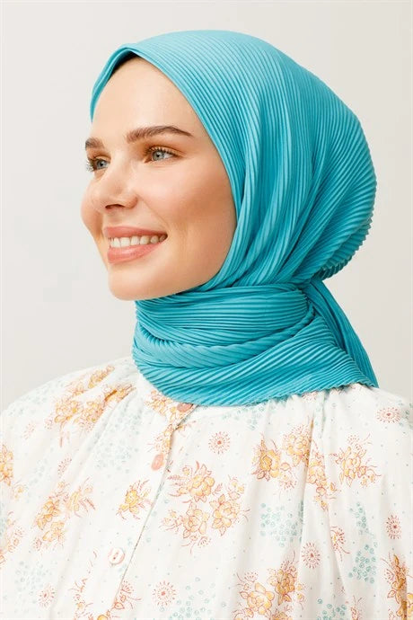 Pilise Eşarp - Turkuaz