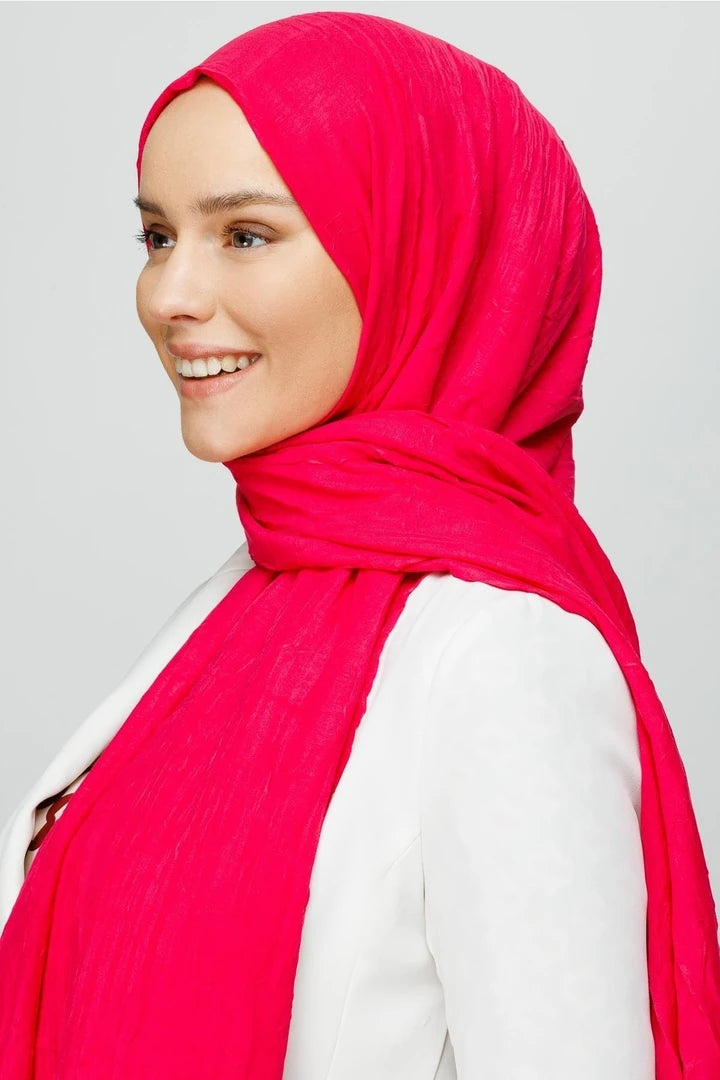 Bambu Şal - Fuşya