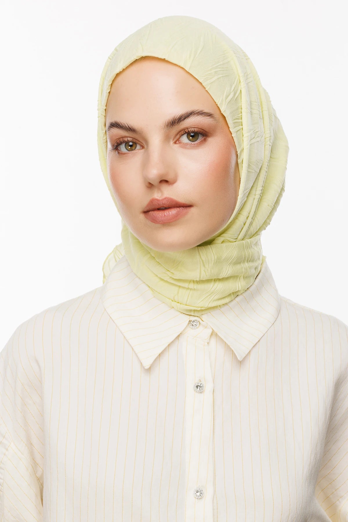 Piliseli Bambu Eşarp - Limon