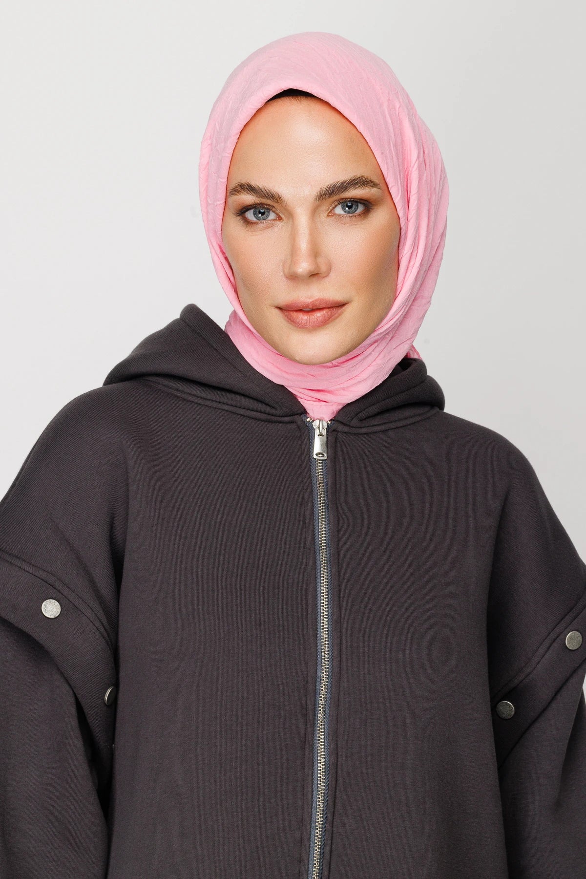 Bambu Eşarp - Şeker Pembe
