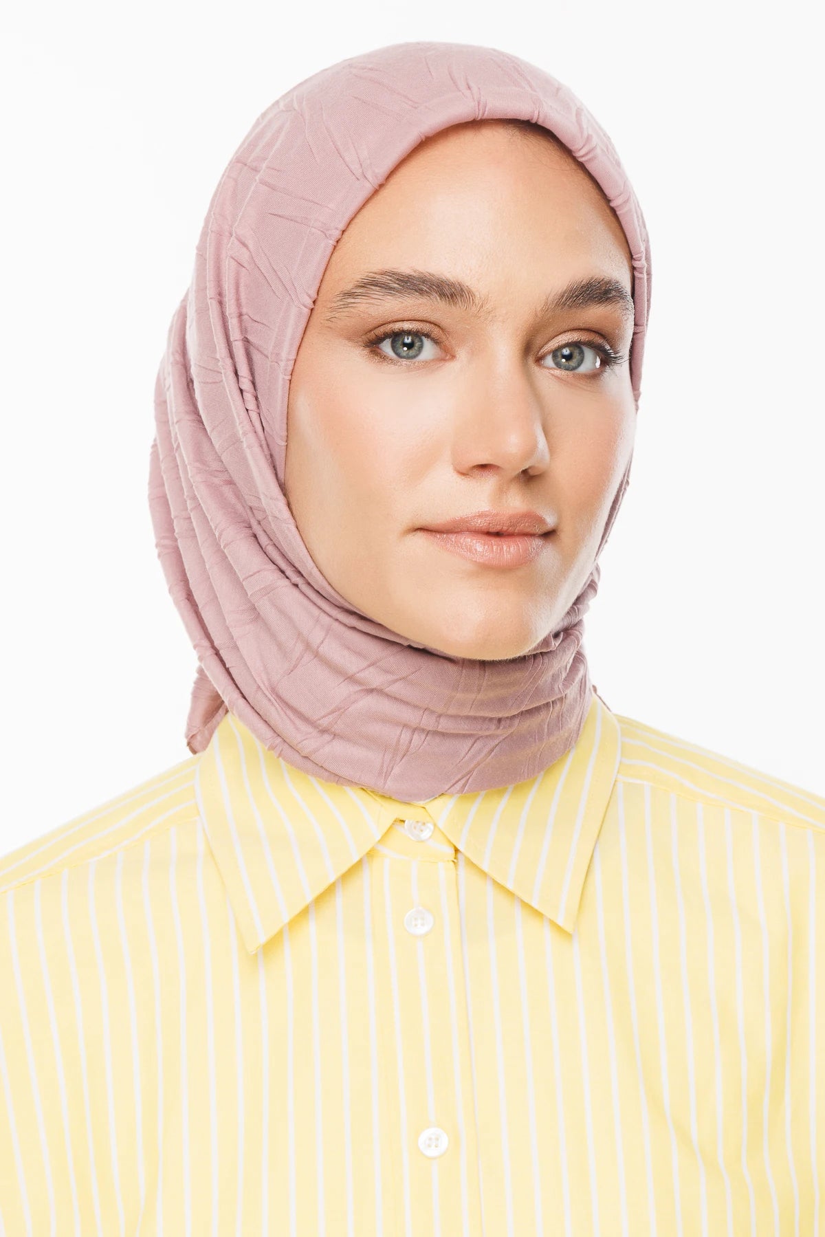 Piliseli Bambu Eşarp - Soft Pembe