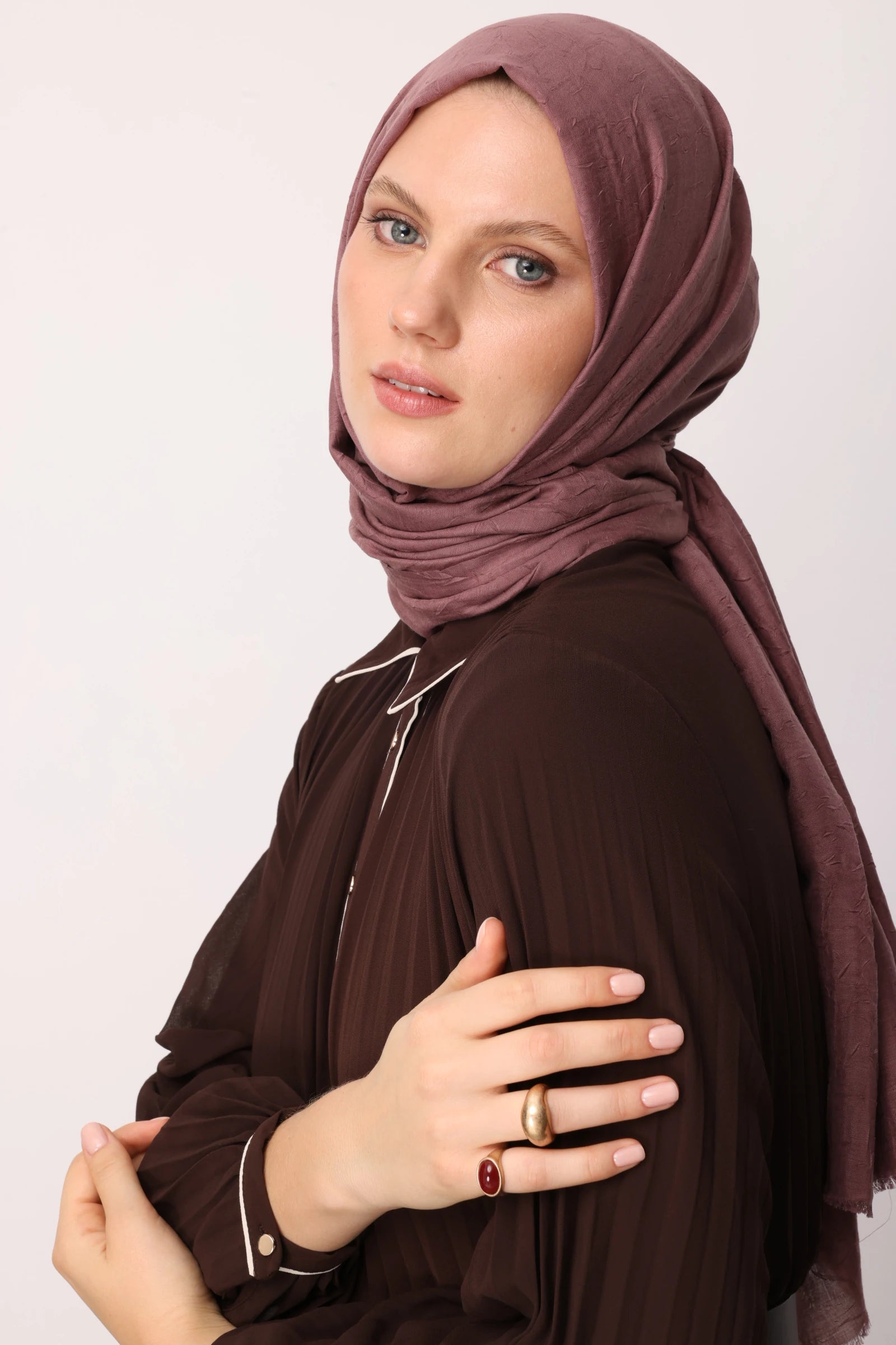 Bambu Şal - Leylak