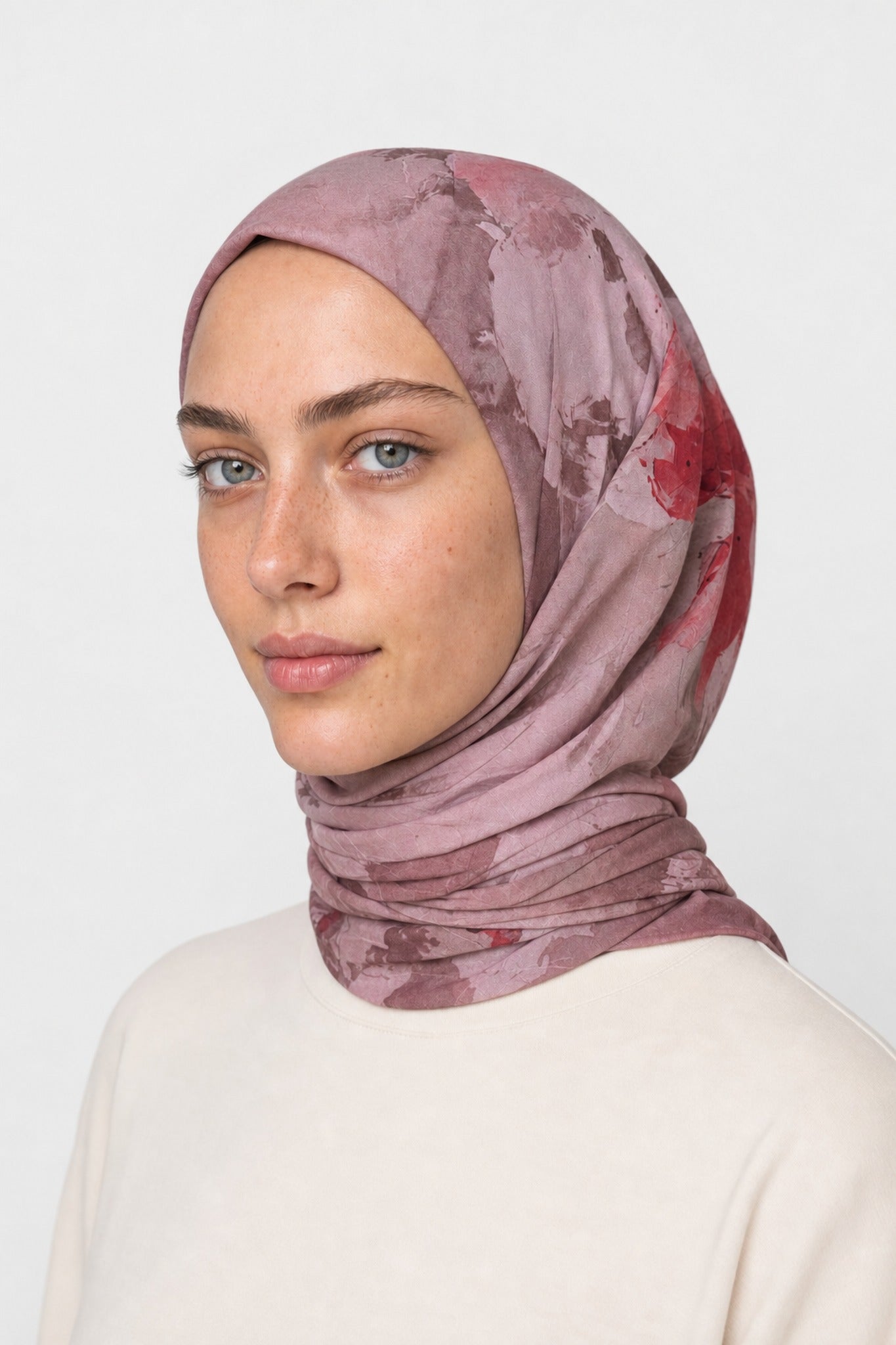 Botanica Neo Crash Eşarp - Bordo