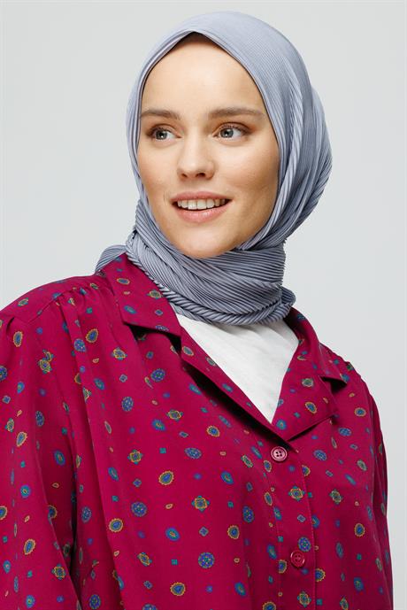 Pilise Eşarp - Gümüş