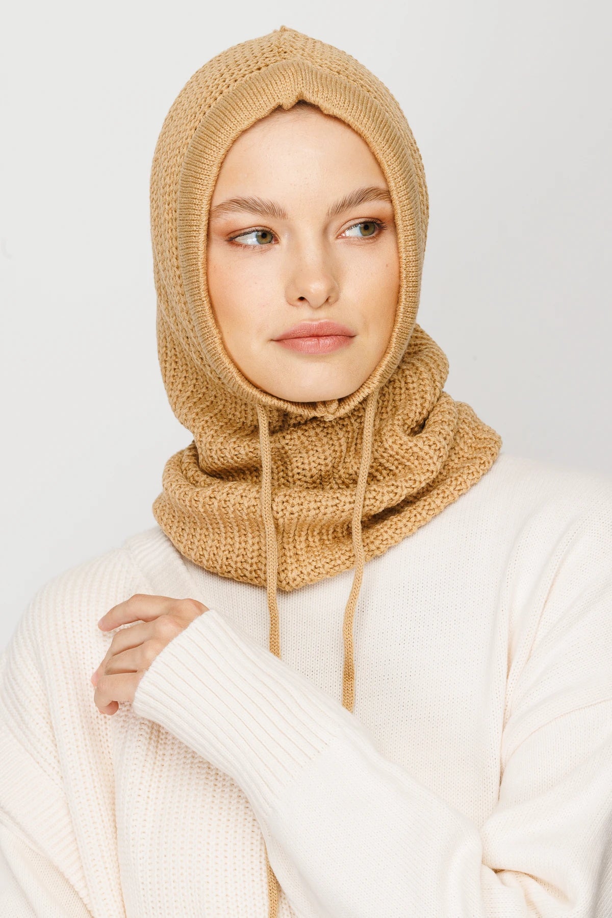 Balaclava Triko Başlık