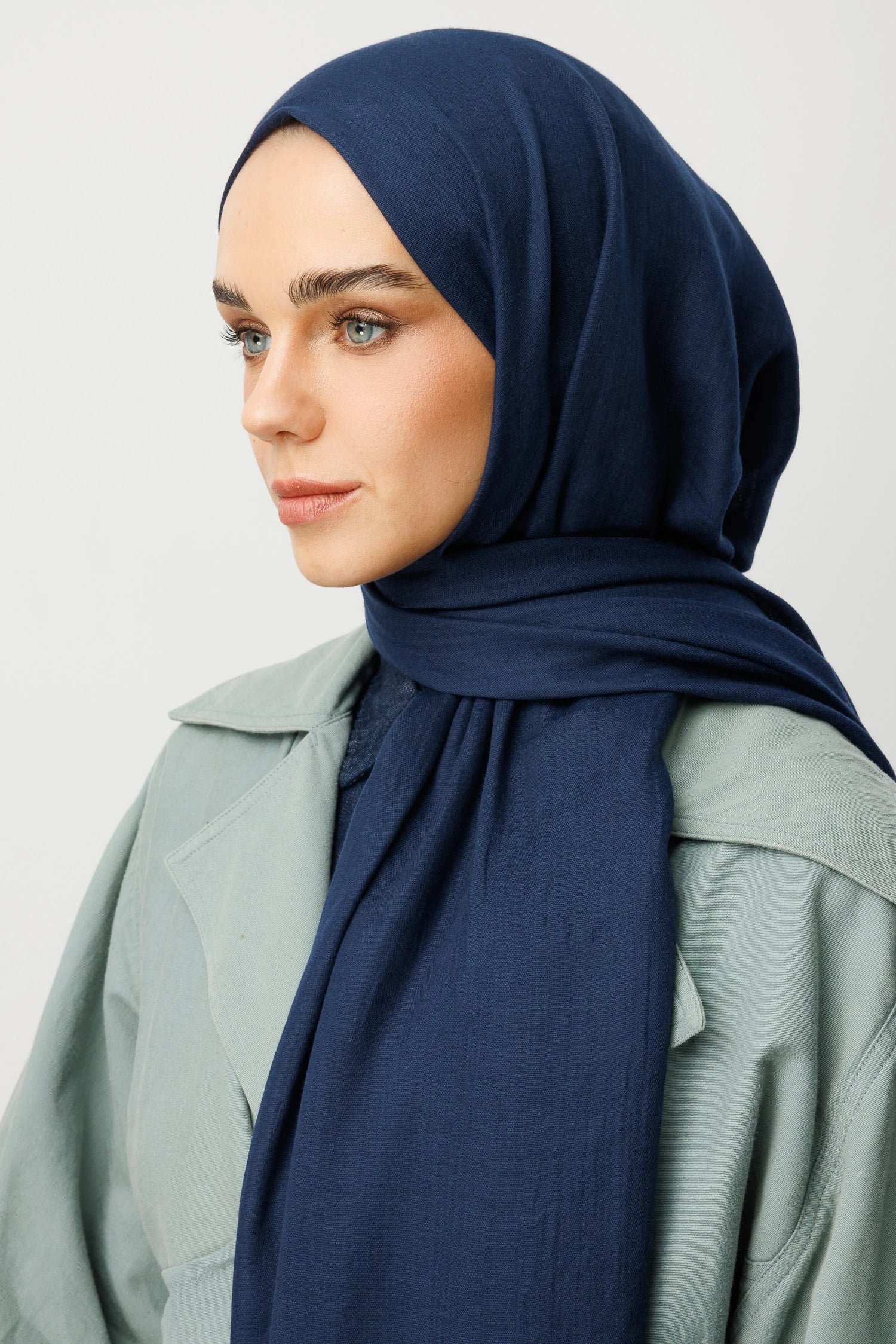 Dubai Şal - Lacivert