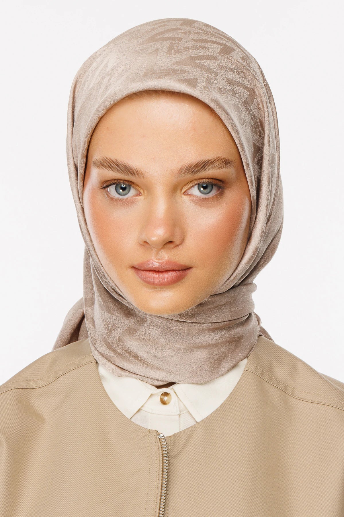 Luxury Jakar Eşarp - Bej