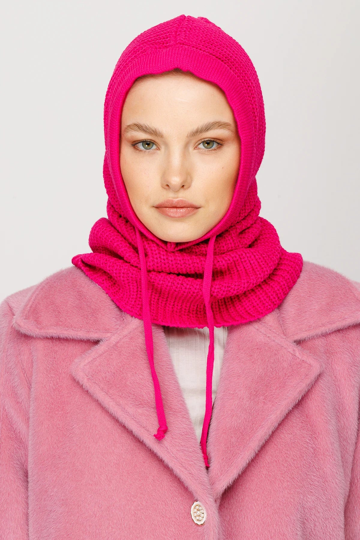 Balaclava Triko Başlık