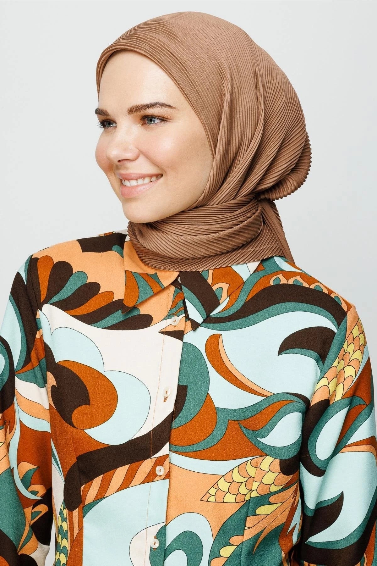 Pilise Eşarp - Abanoz