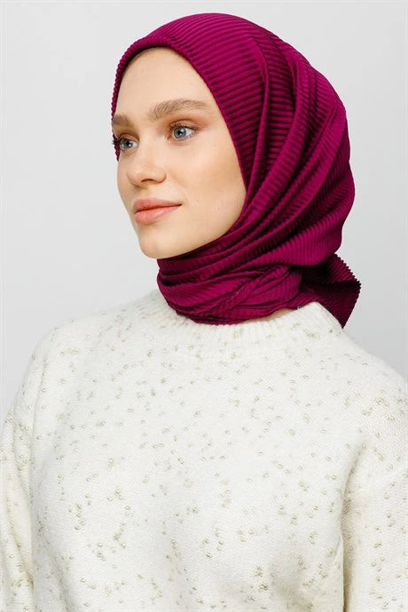 Pilise Eşarp - Mürdüm