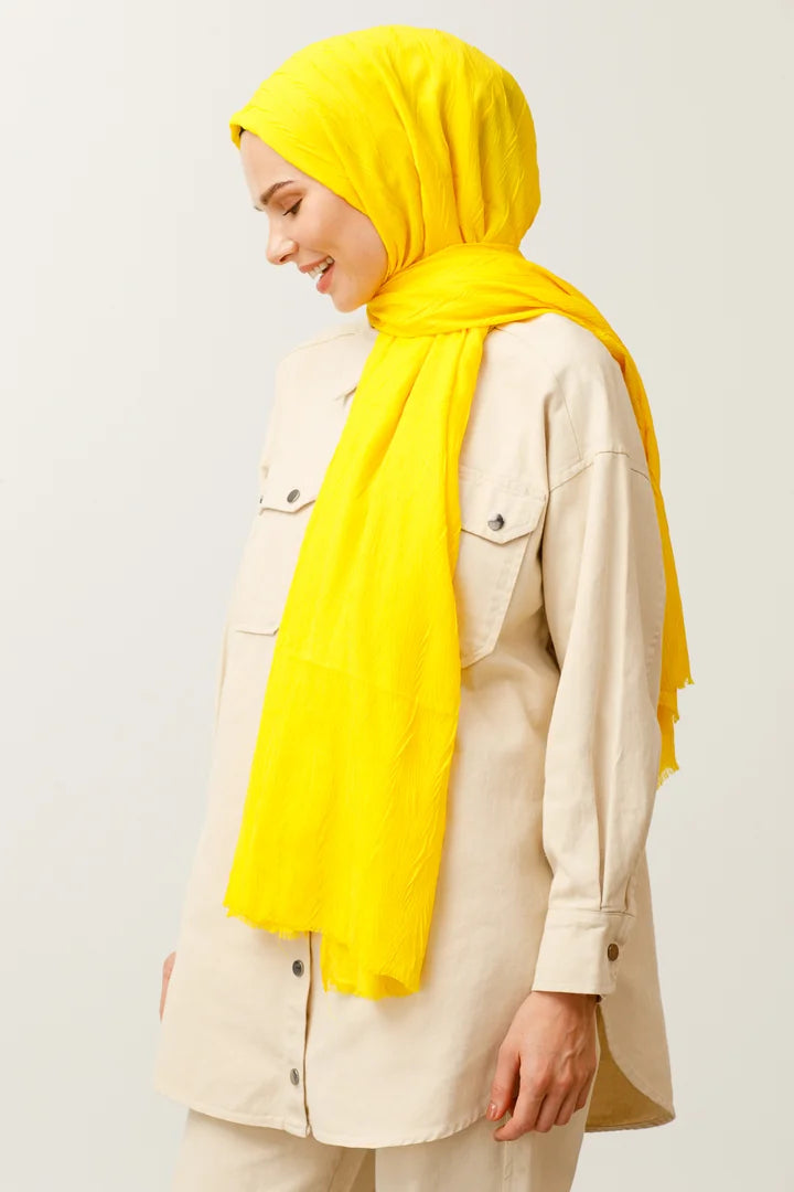 Bambu Şal - Sarı