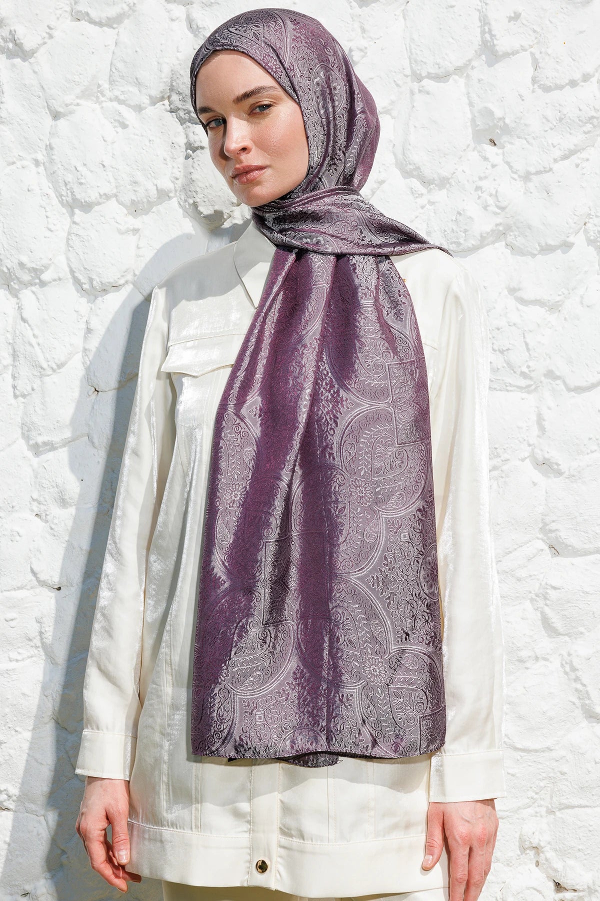 Vera Desen Shine Line Şal