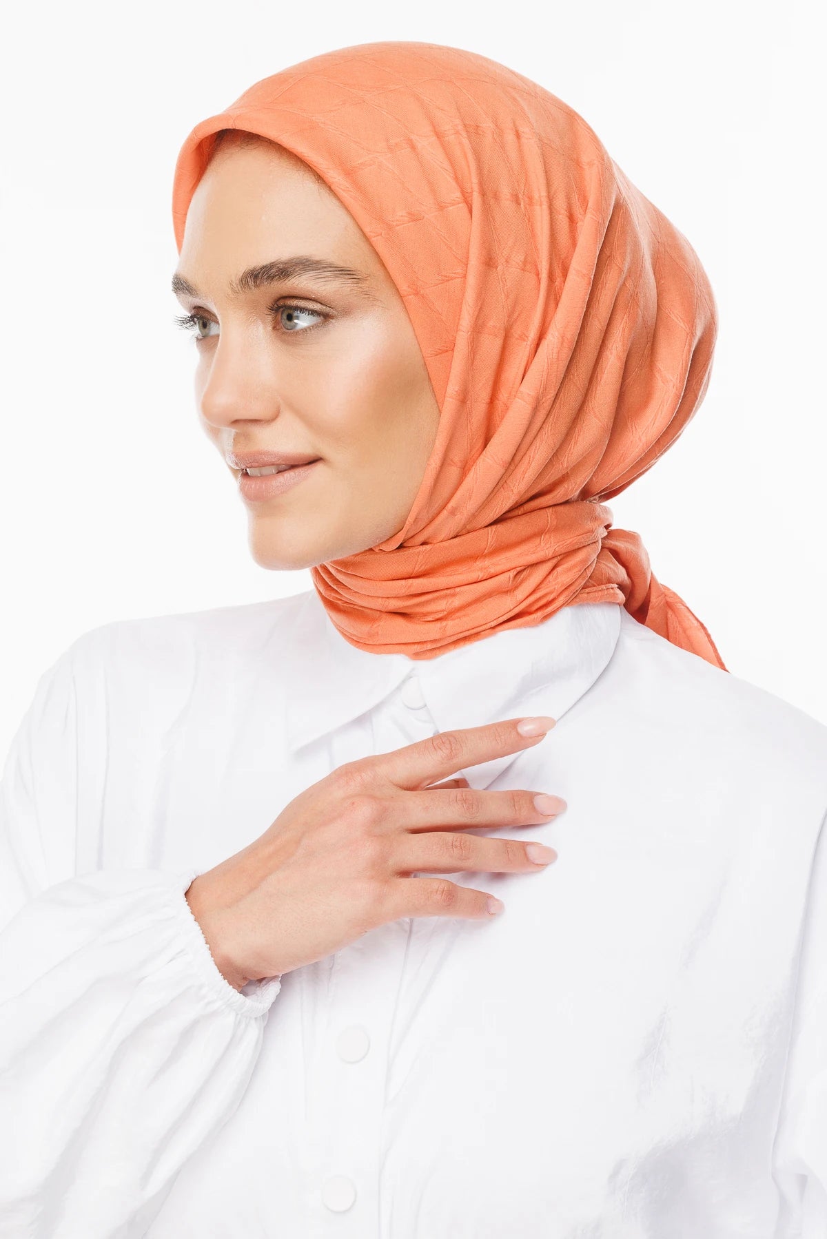 Bambu Jakar Eşarp - Yavruağzı