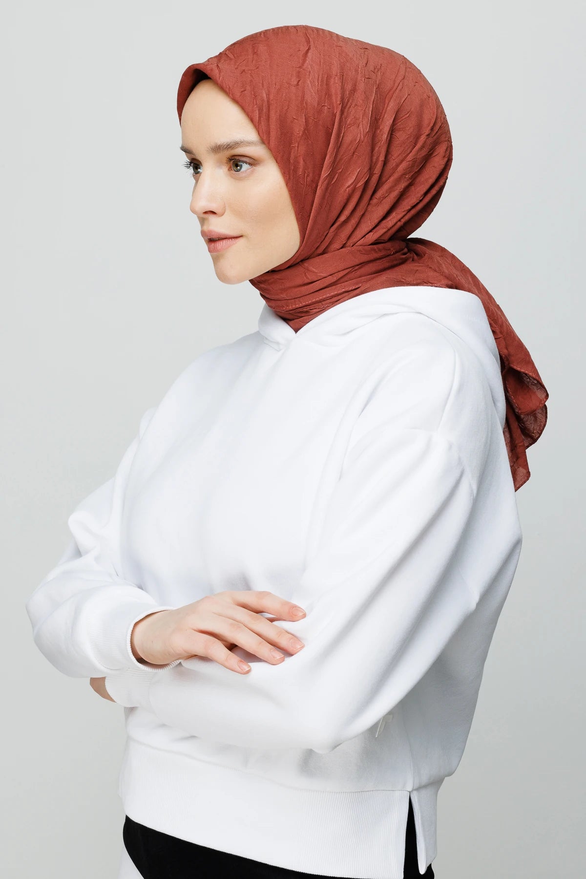 Bambu Eşarp - Soğan Kabuğu