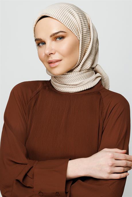 Pilise Eşarp - Krem