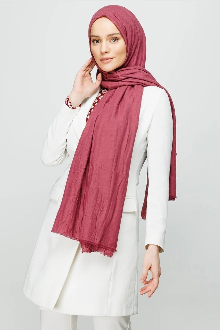 Bambu Şal - Gül Kurusu
