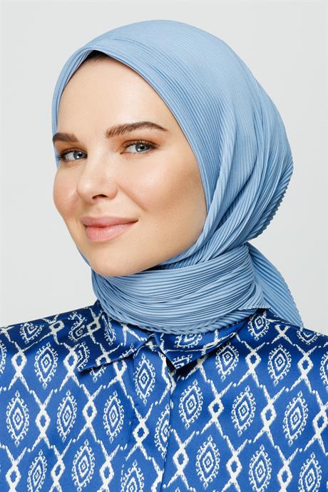 Pilise Eşarp - Bebek Mavisi