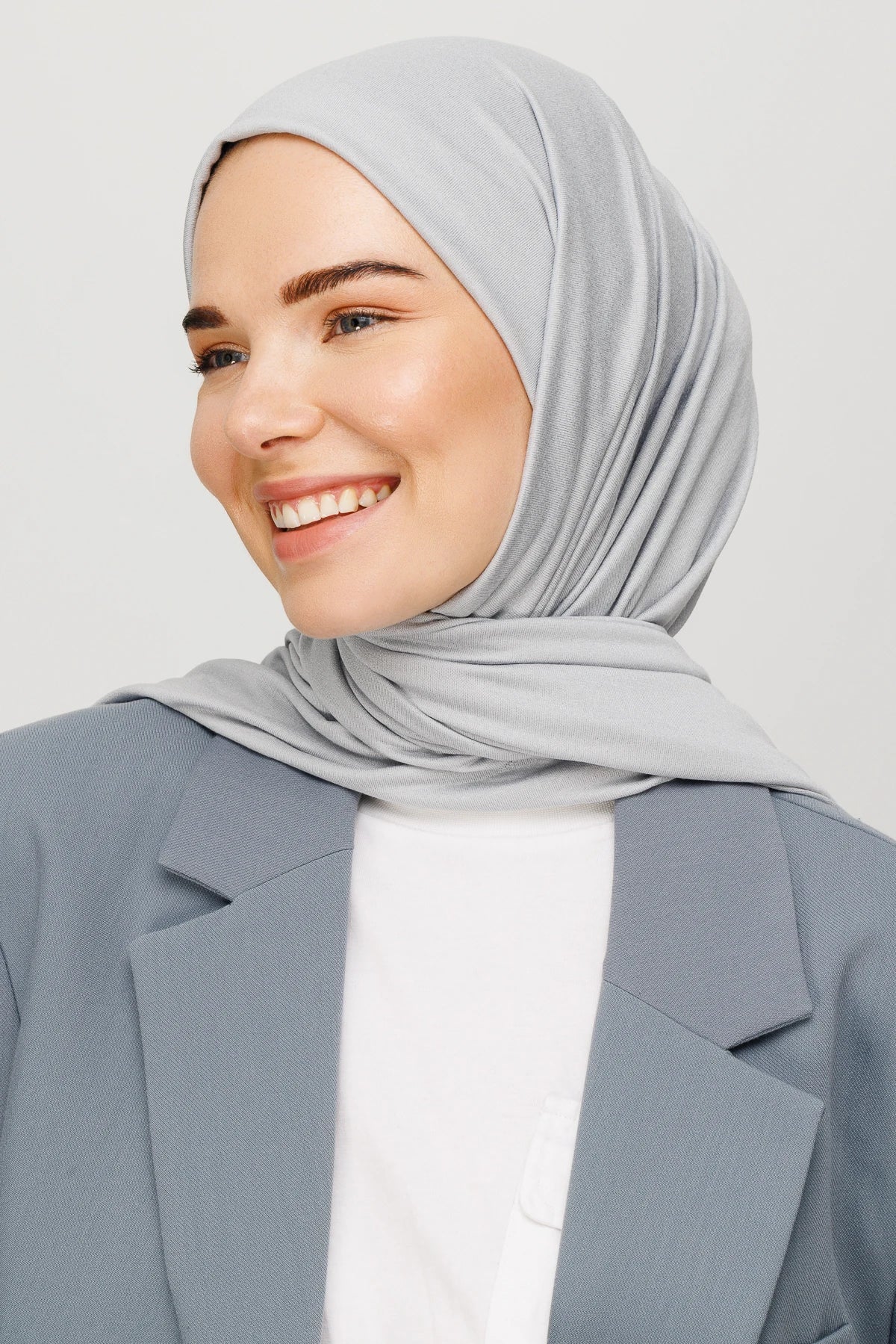 Penye Şal - Gümüş