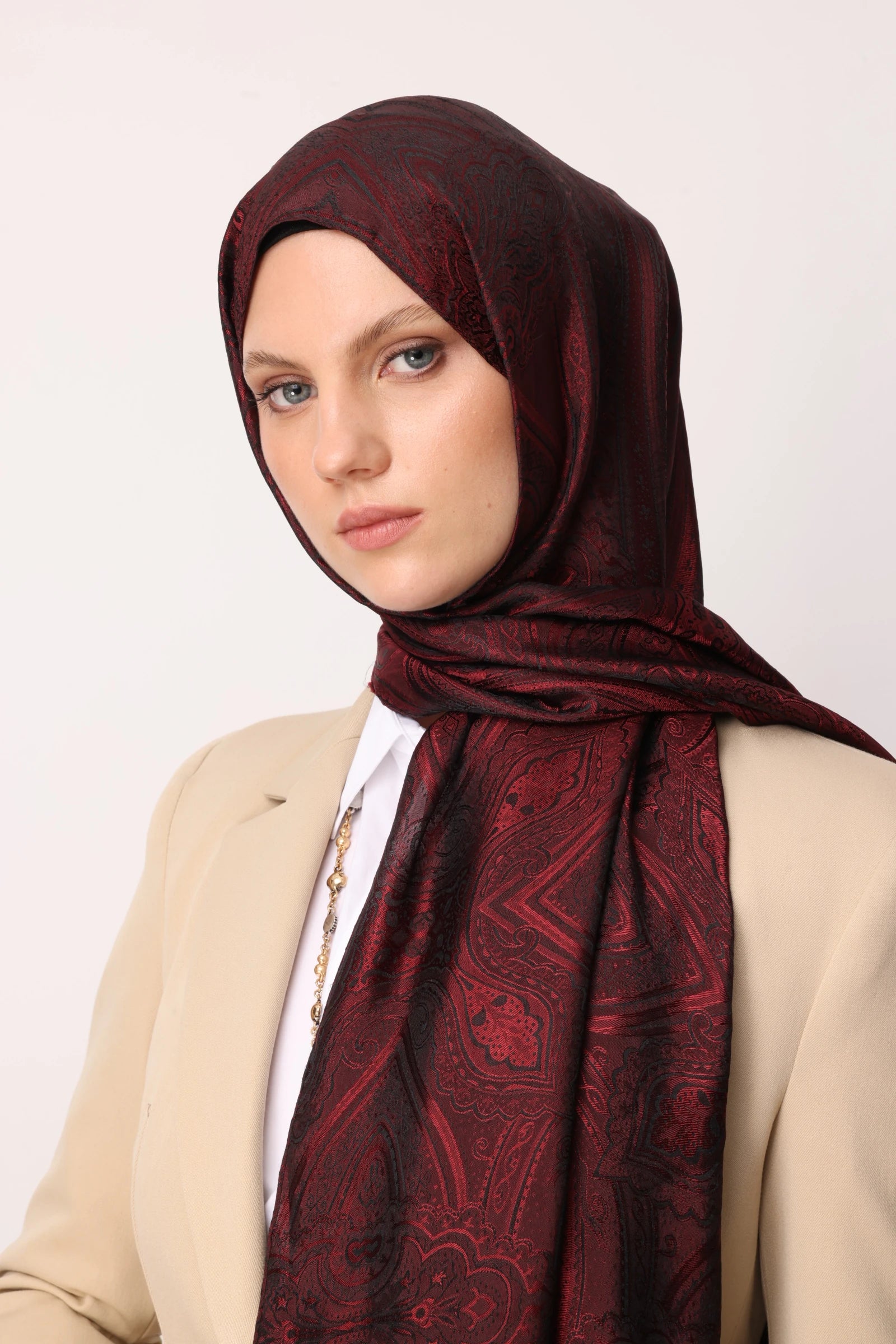 Liva Desen Shine Line Şal