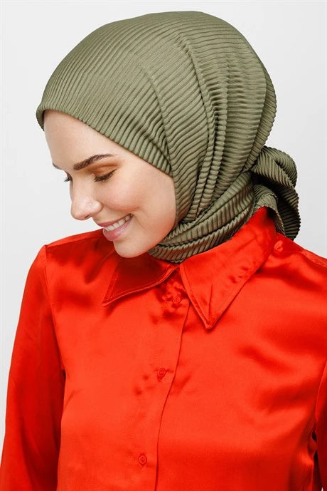 Pilise Eşarp - Soft Yeşil