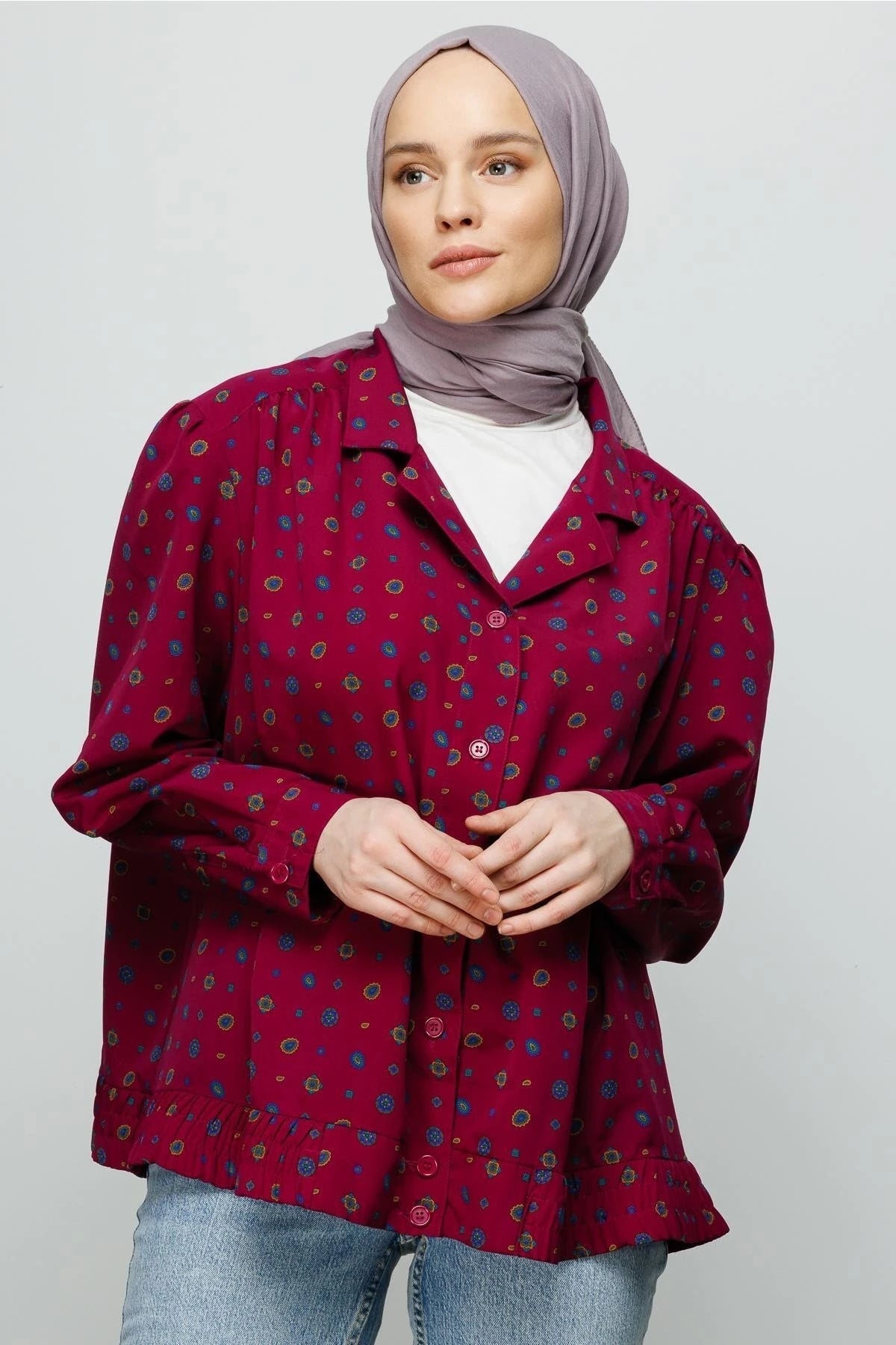 Pamuk Kraş Şal