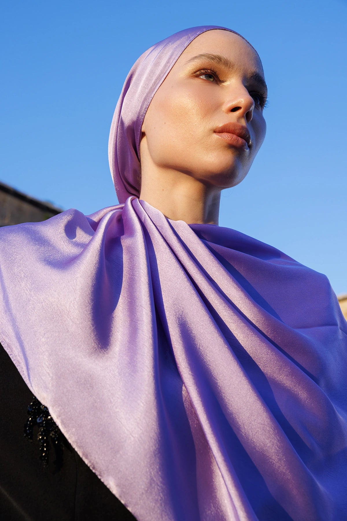 Diamond Aura Şal - Lila