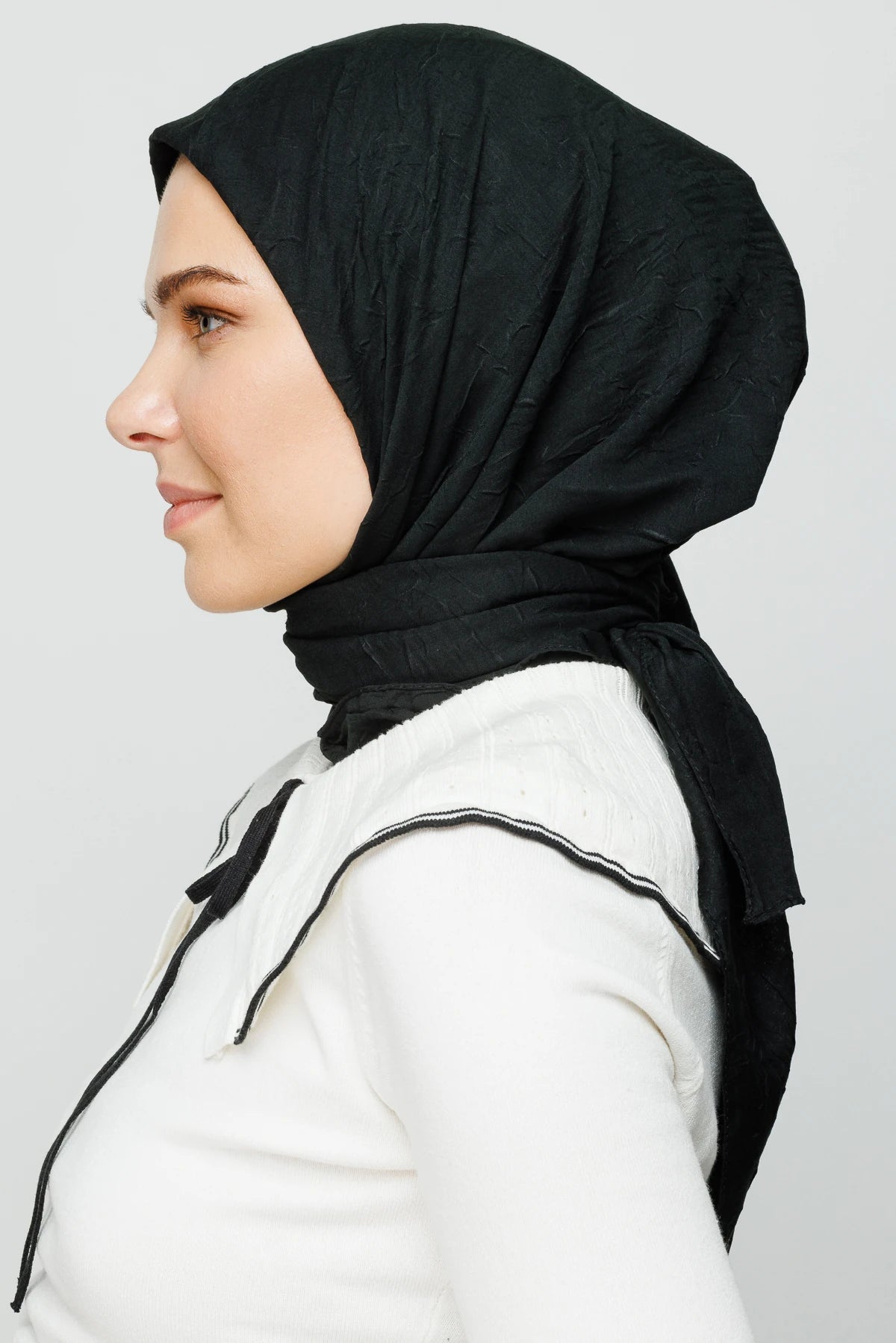 Bambu Eşarp - Siyah