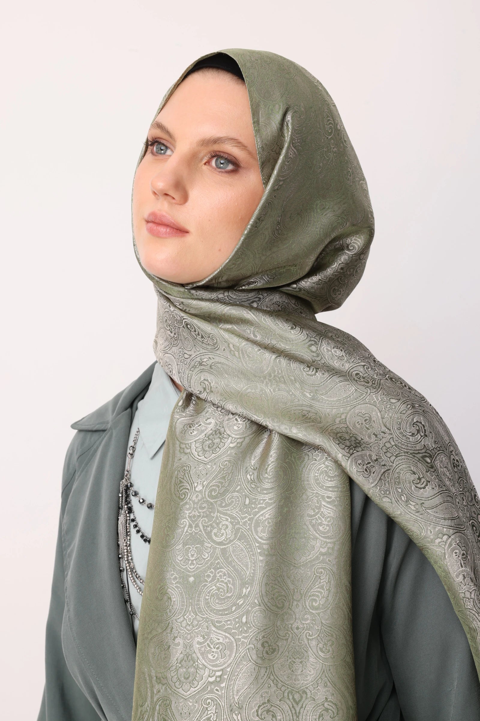 Moren Desen Shine Line Şal