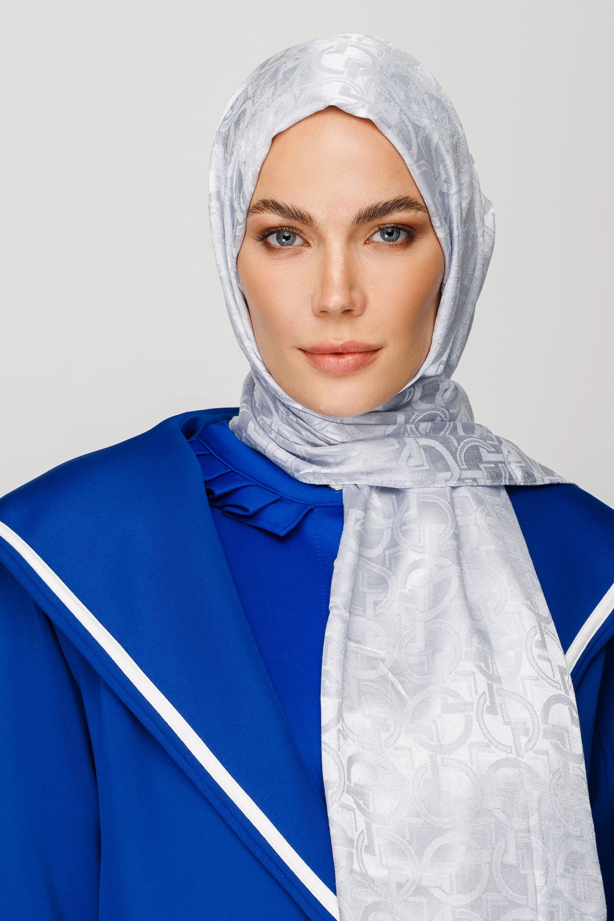 Longar Desen Parlak Jakar Şal