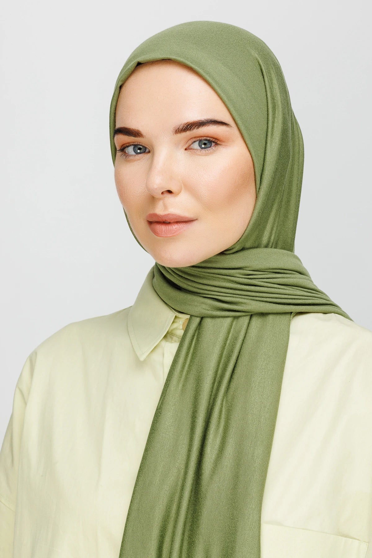 Penye Şal - Soft Yeşil