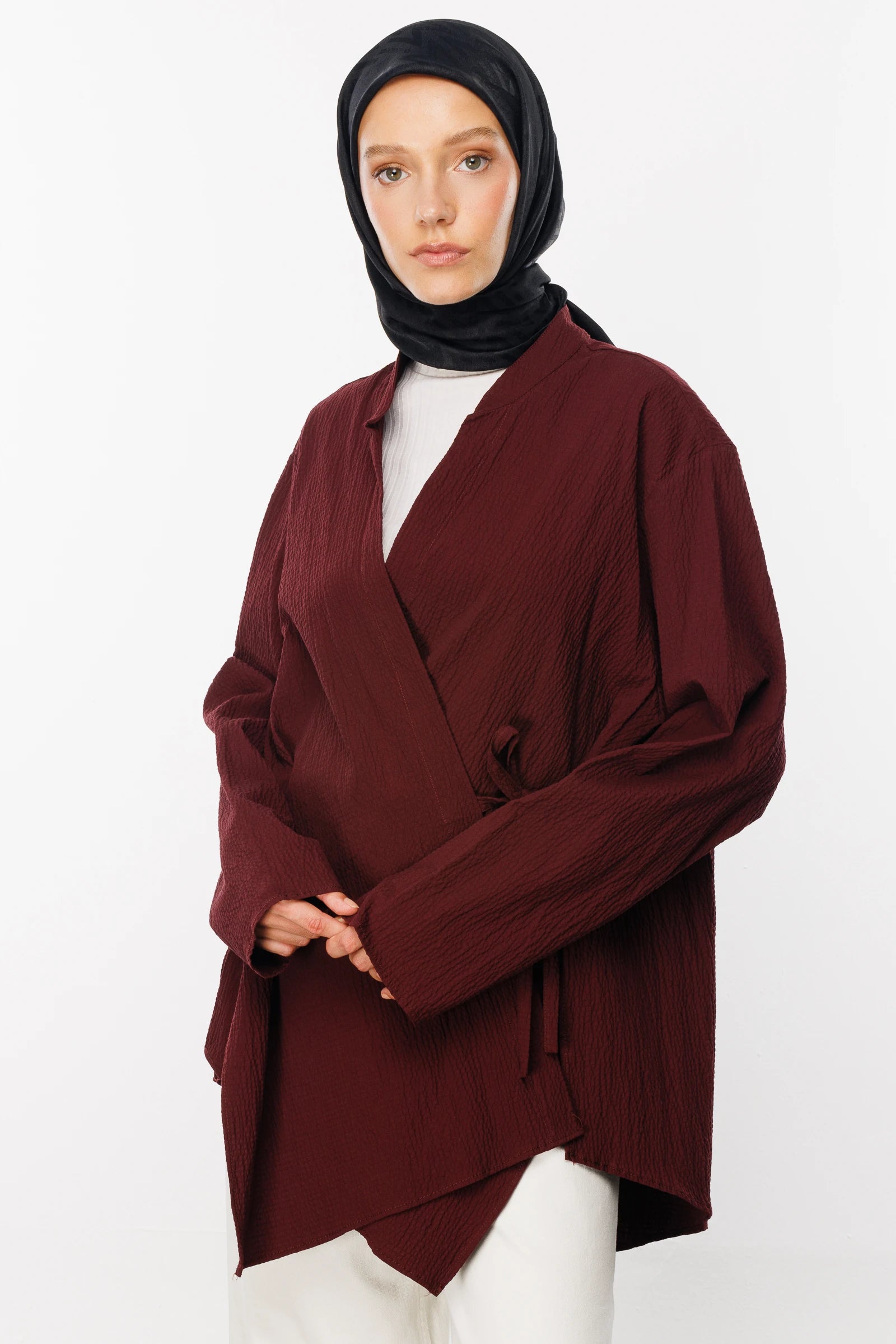 Luxury Jakar Eşarp - Siyah