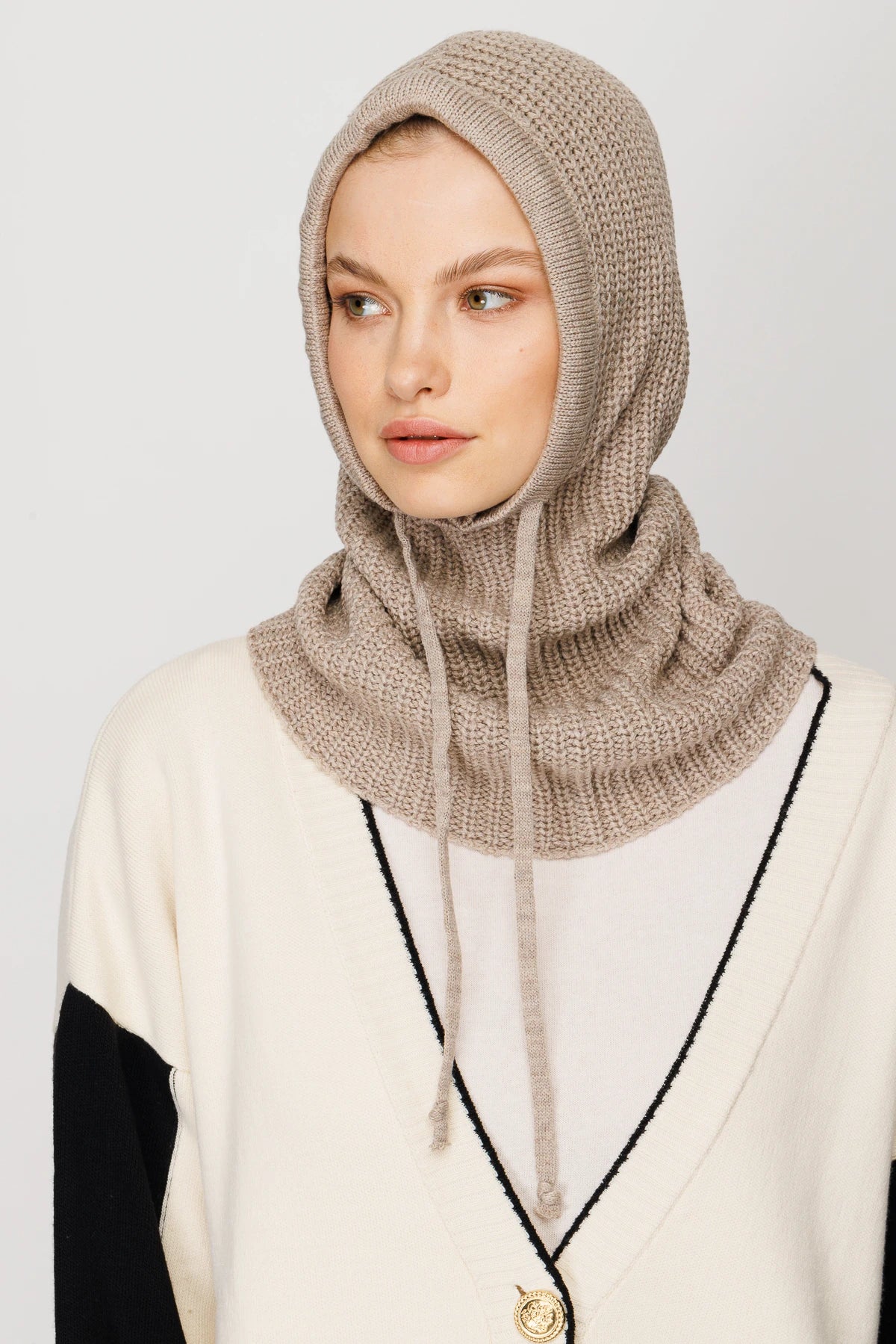 Balaclava Triko Başlık - Kanyon