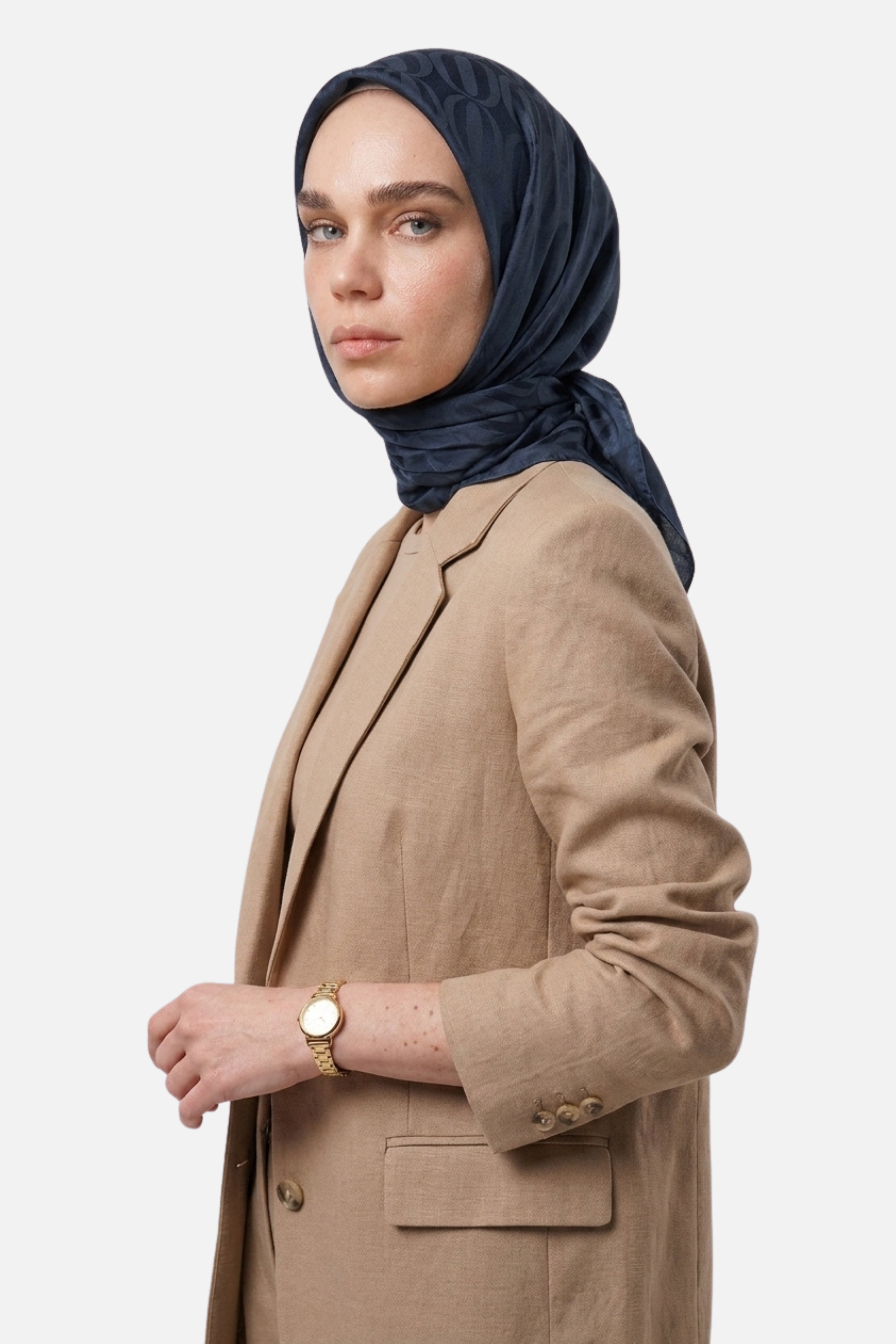 Dune Desen Ayrobin Jakar Eşarp