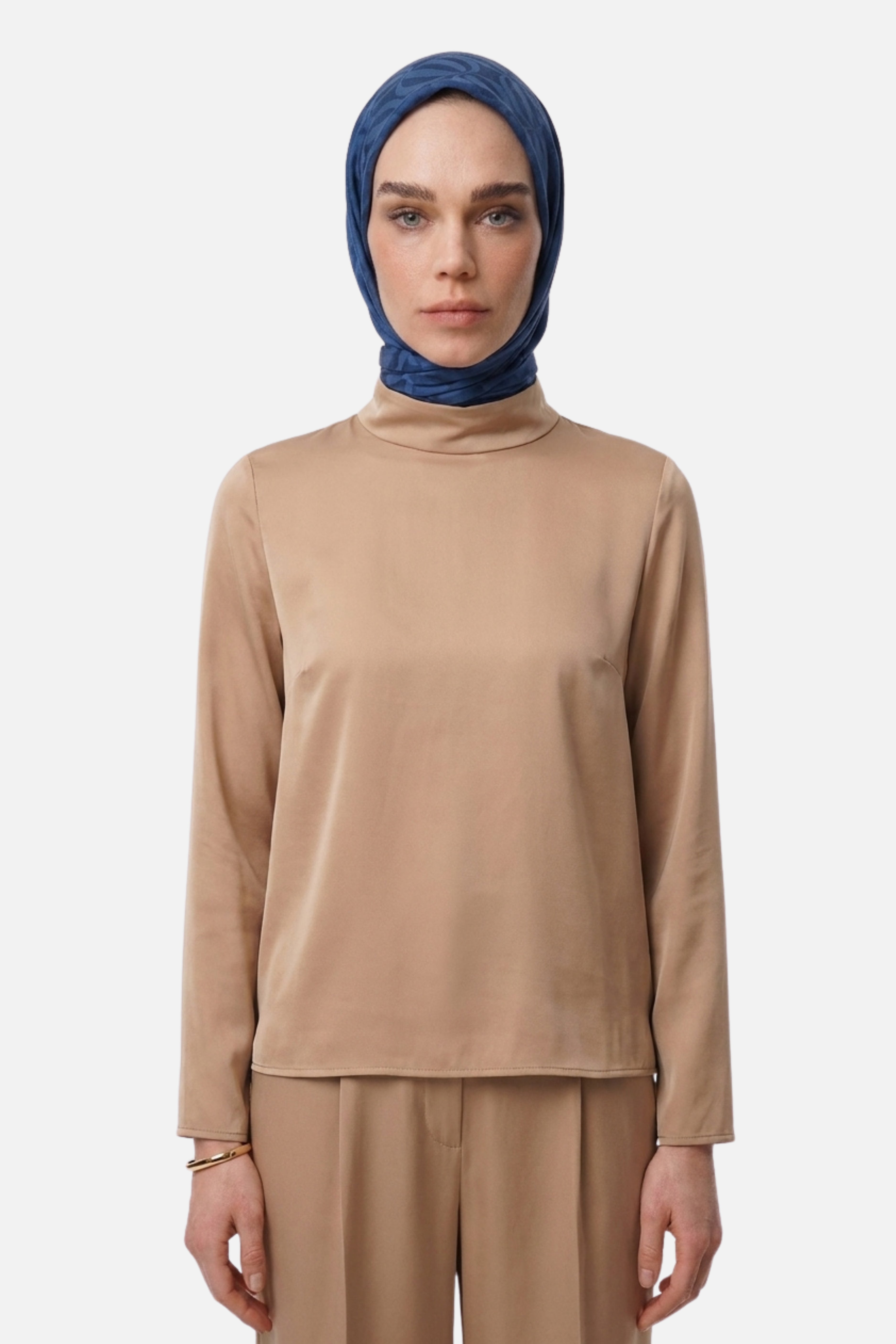 Dune Desen Ayrobin Jakar Eşarp
