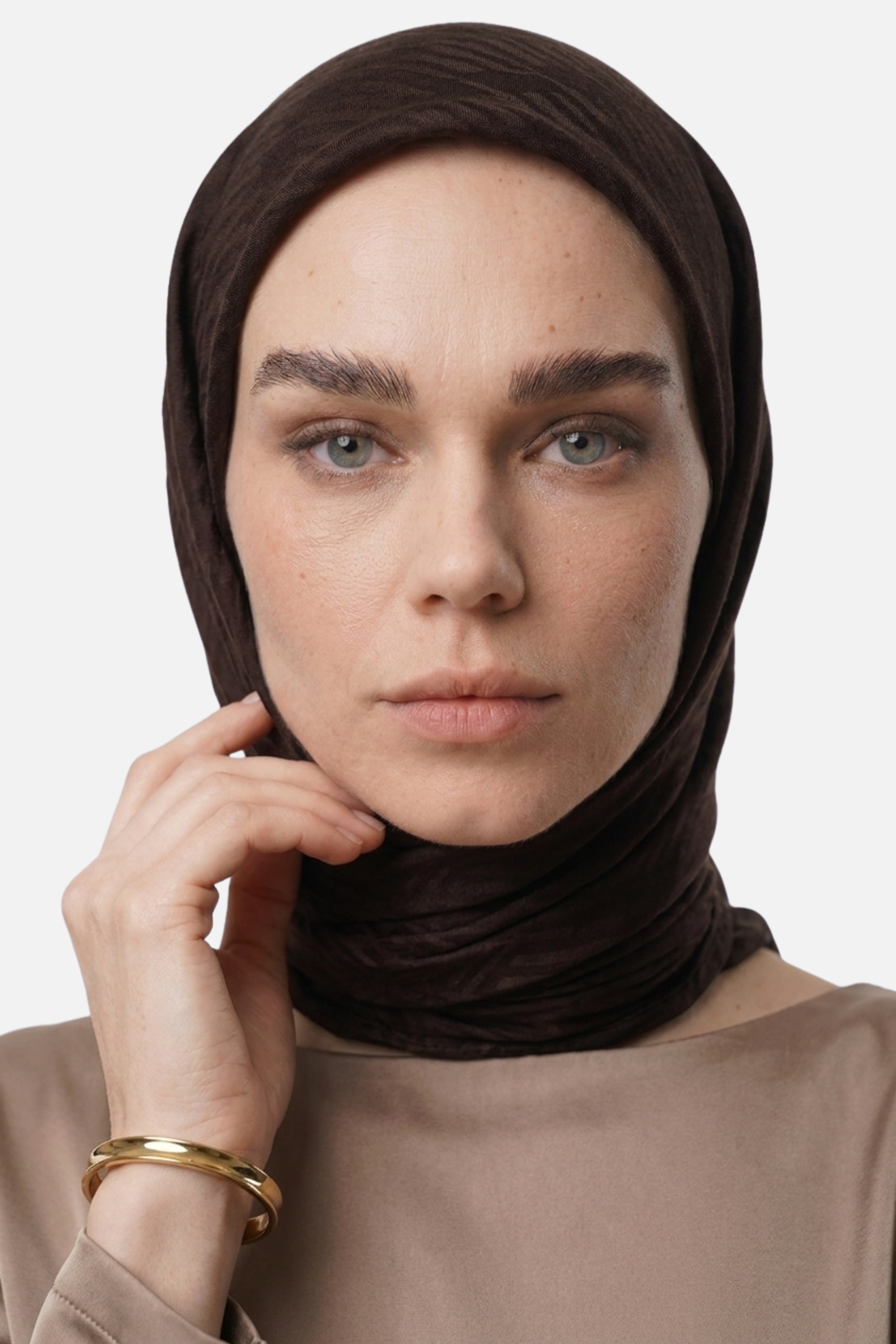 Grove Desen Ayrobin Jakar Eşarp