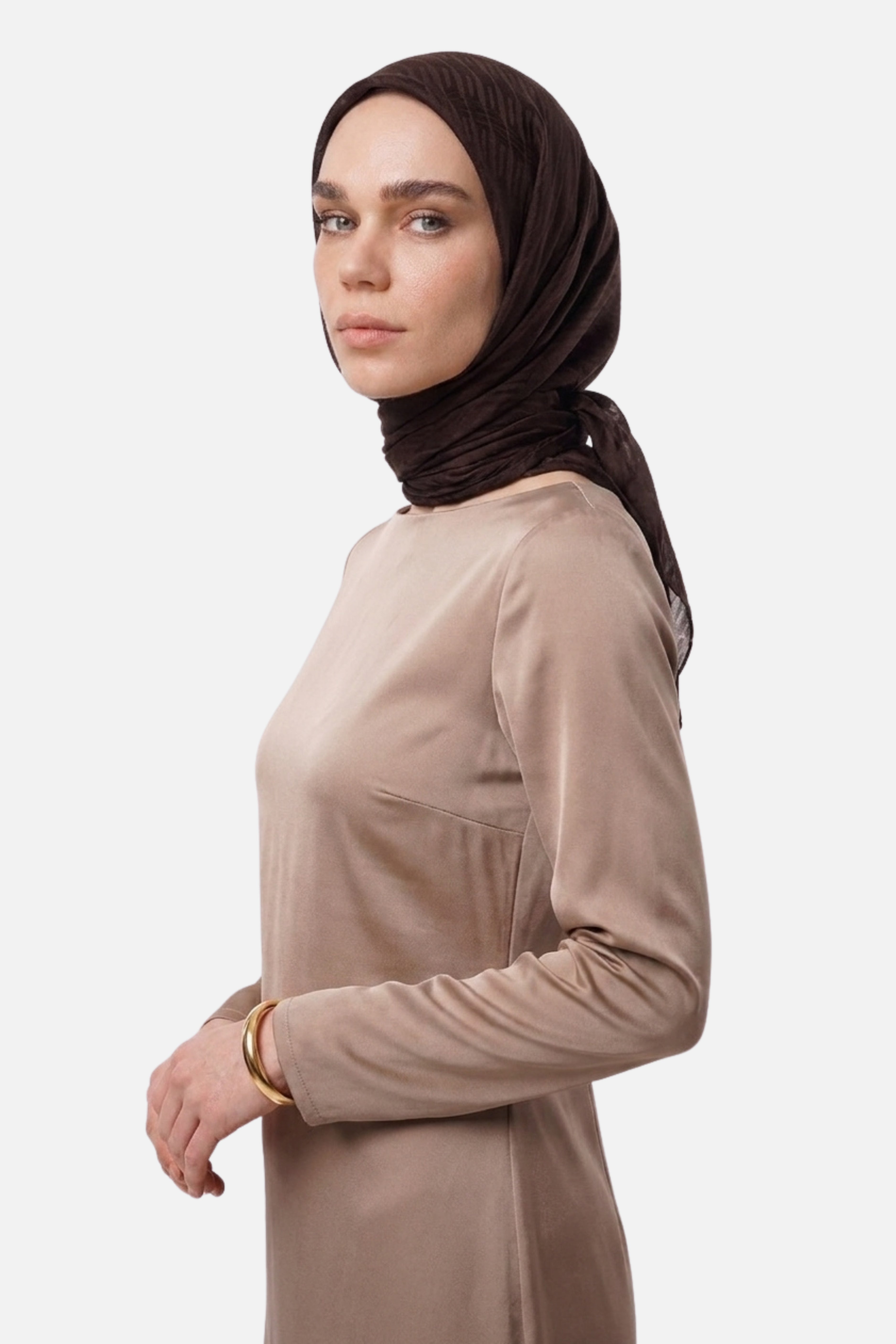 Grove Desen Ayrobin Jakar Eşarp