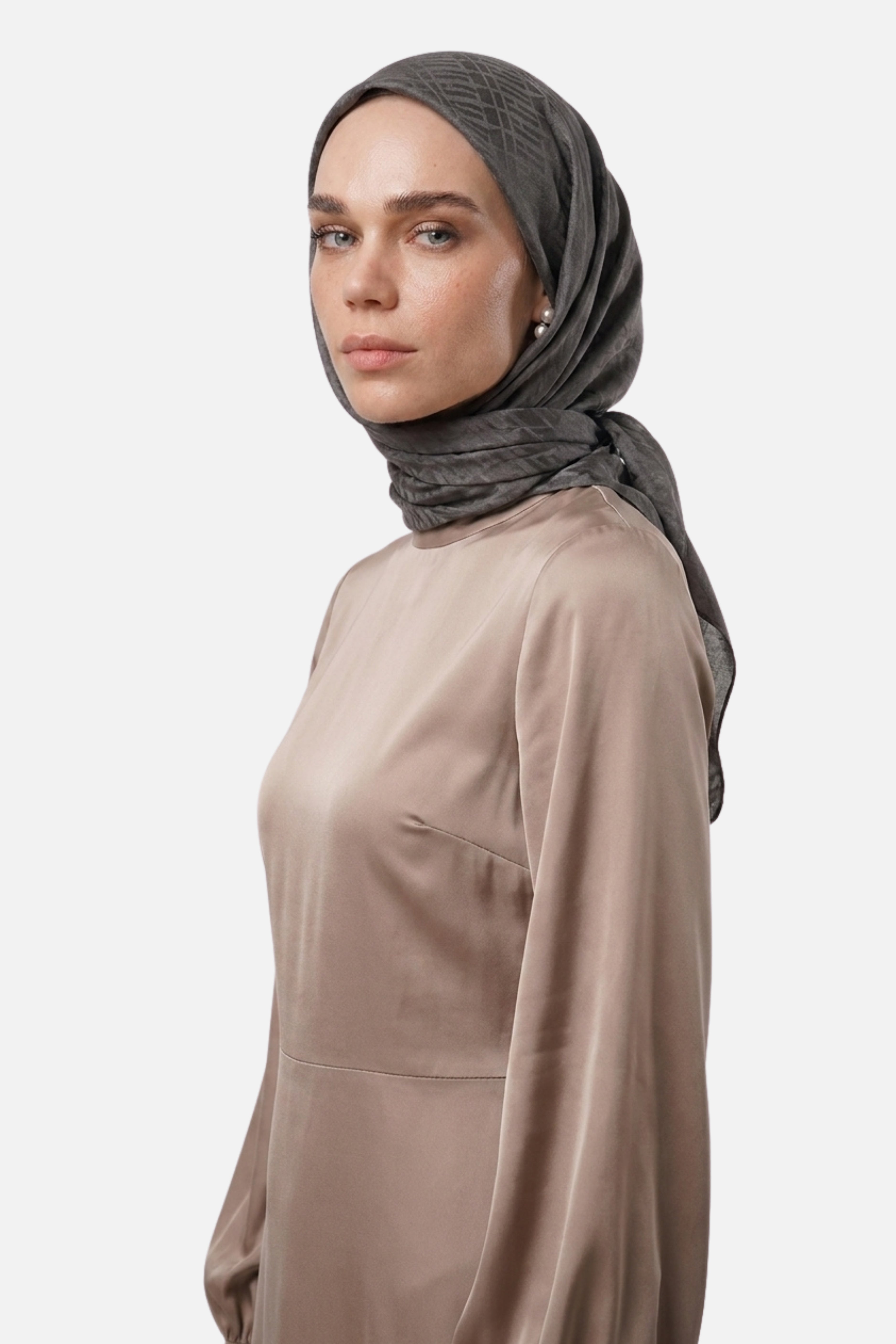 Grove Desen Ayrobin Jakar Eşarp