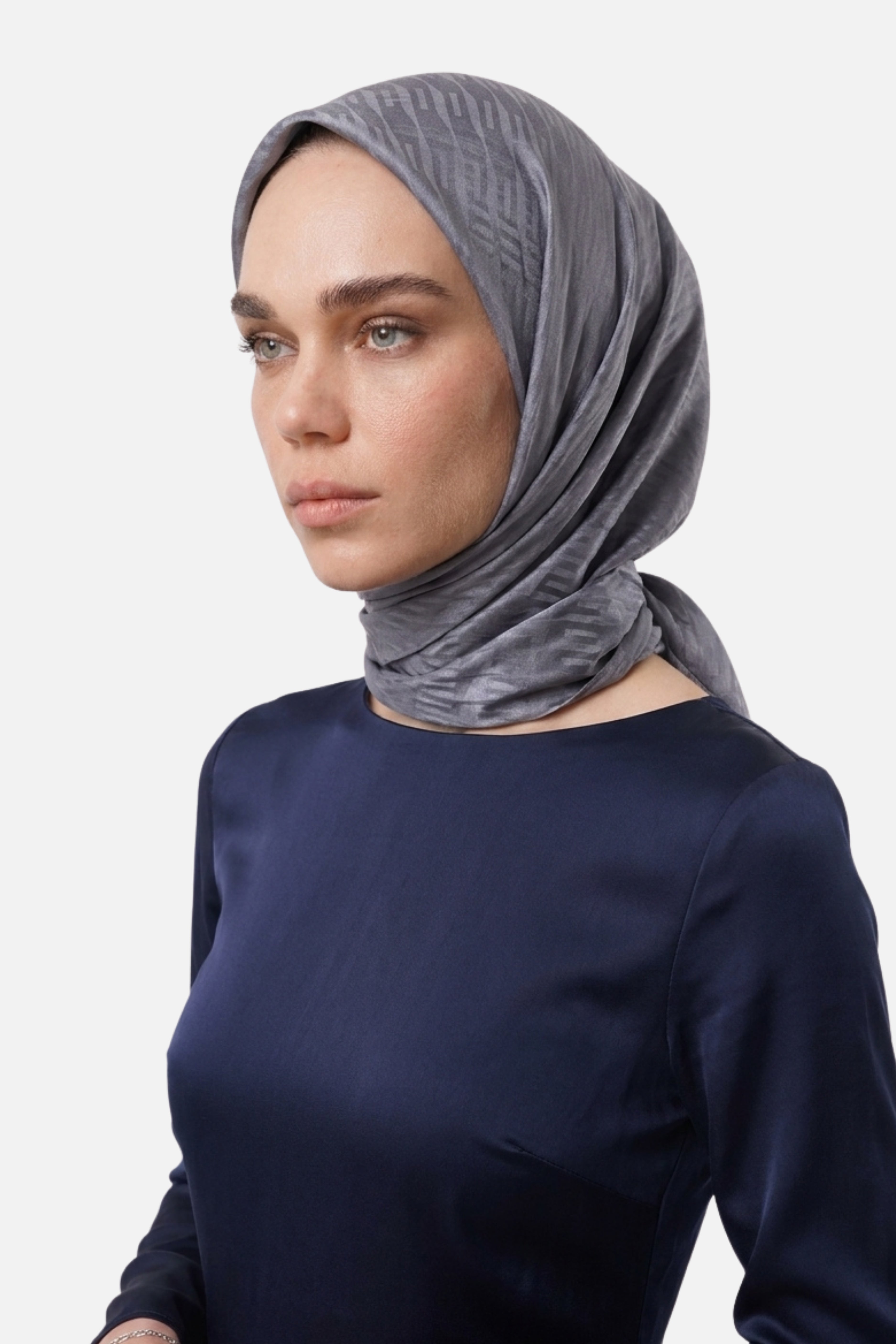 Grove Desen Ayrobin Jakar Eşarp