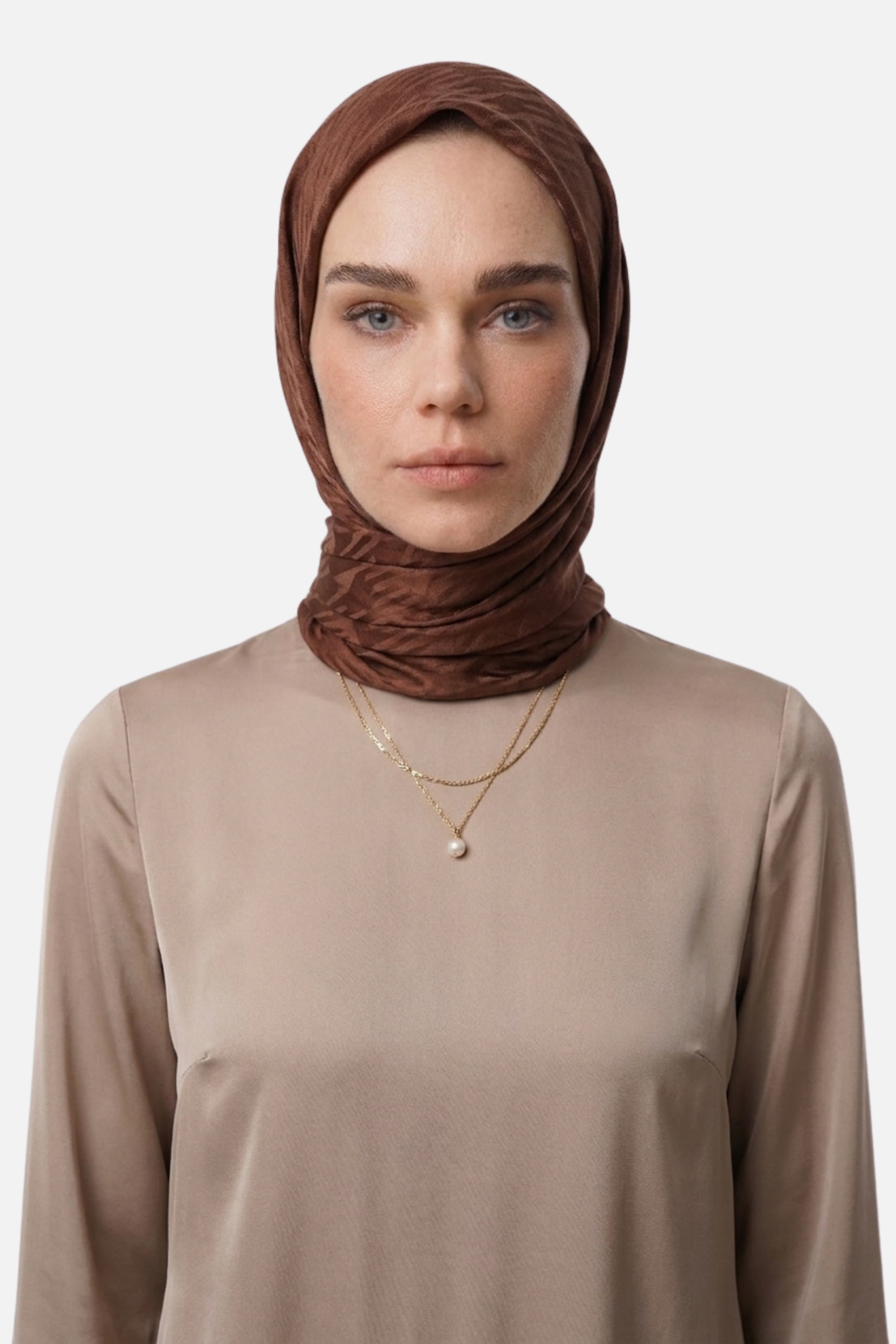 Grove Desen Ayrobin Jakar Eşarp