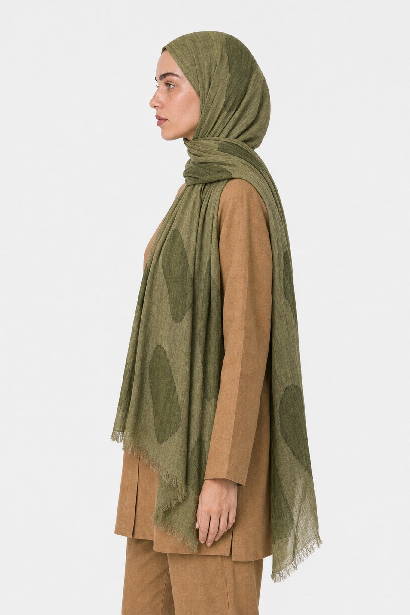 Rain Desen Modal Viskon Şal